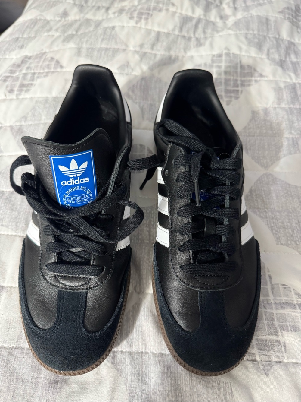 adidas Black and White Men's Sneakers